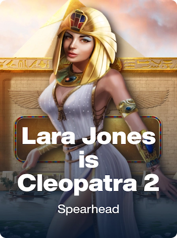 Lara Jones is Cleopatra II